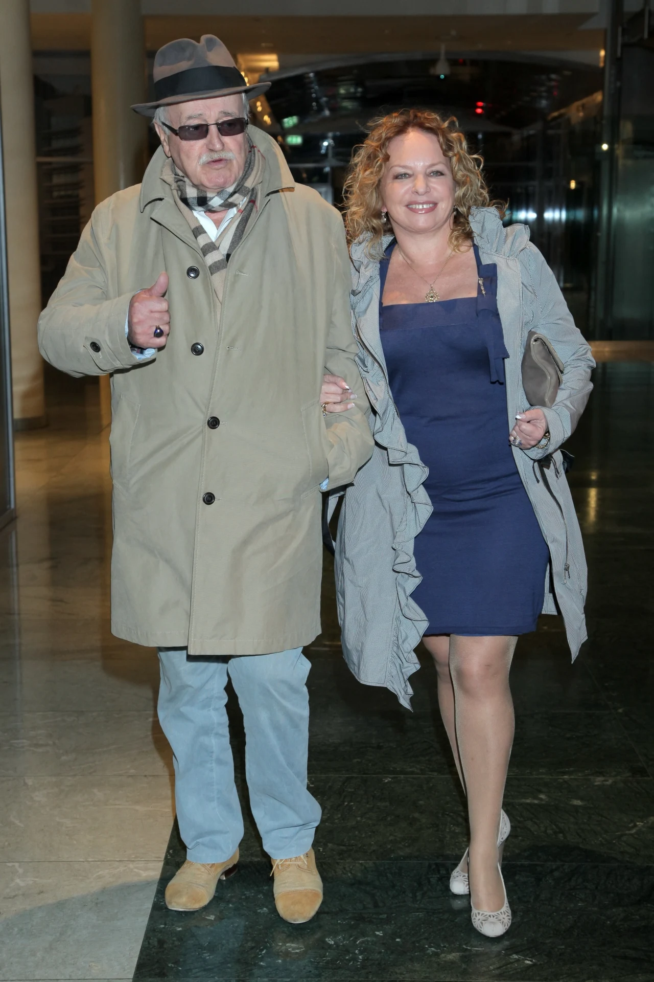 Małgorzata Potocka z jednym z byłych mężów, Janem Nowickim Małgorzata Potocka z jednym z byłych mężów, Janem Nowickim