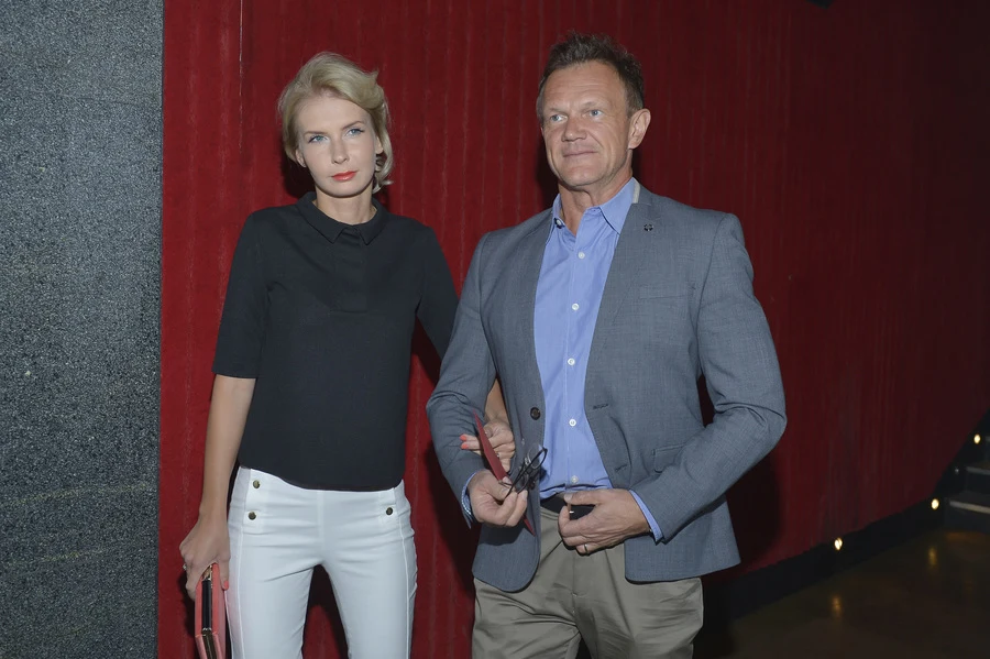 Cezary Pazura z żoną Edytą Cezary Pazura z żoną Edytą