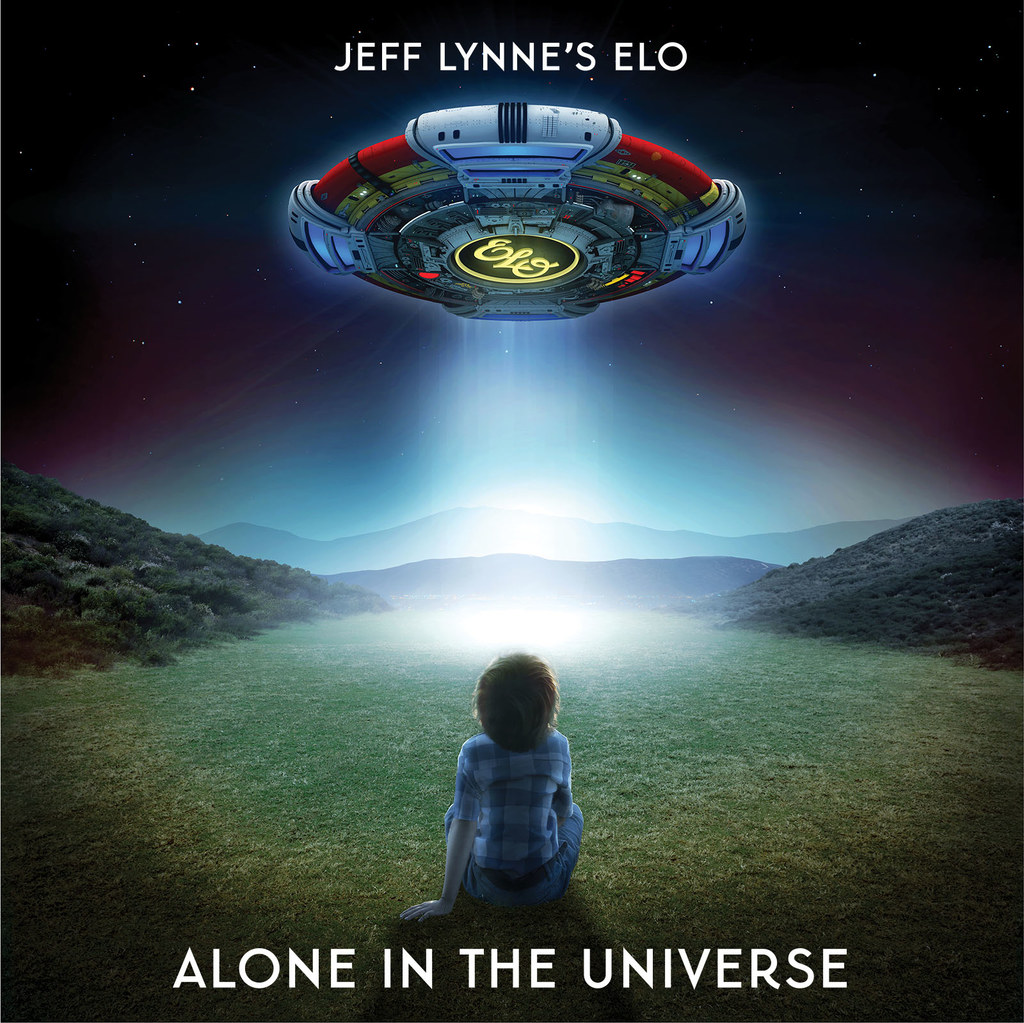 "Alone in the Universe" jest de facto solowym albumem Jeffa Lynne'a