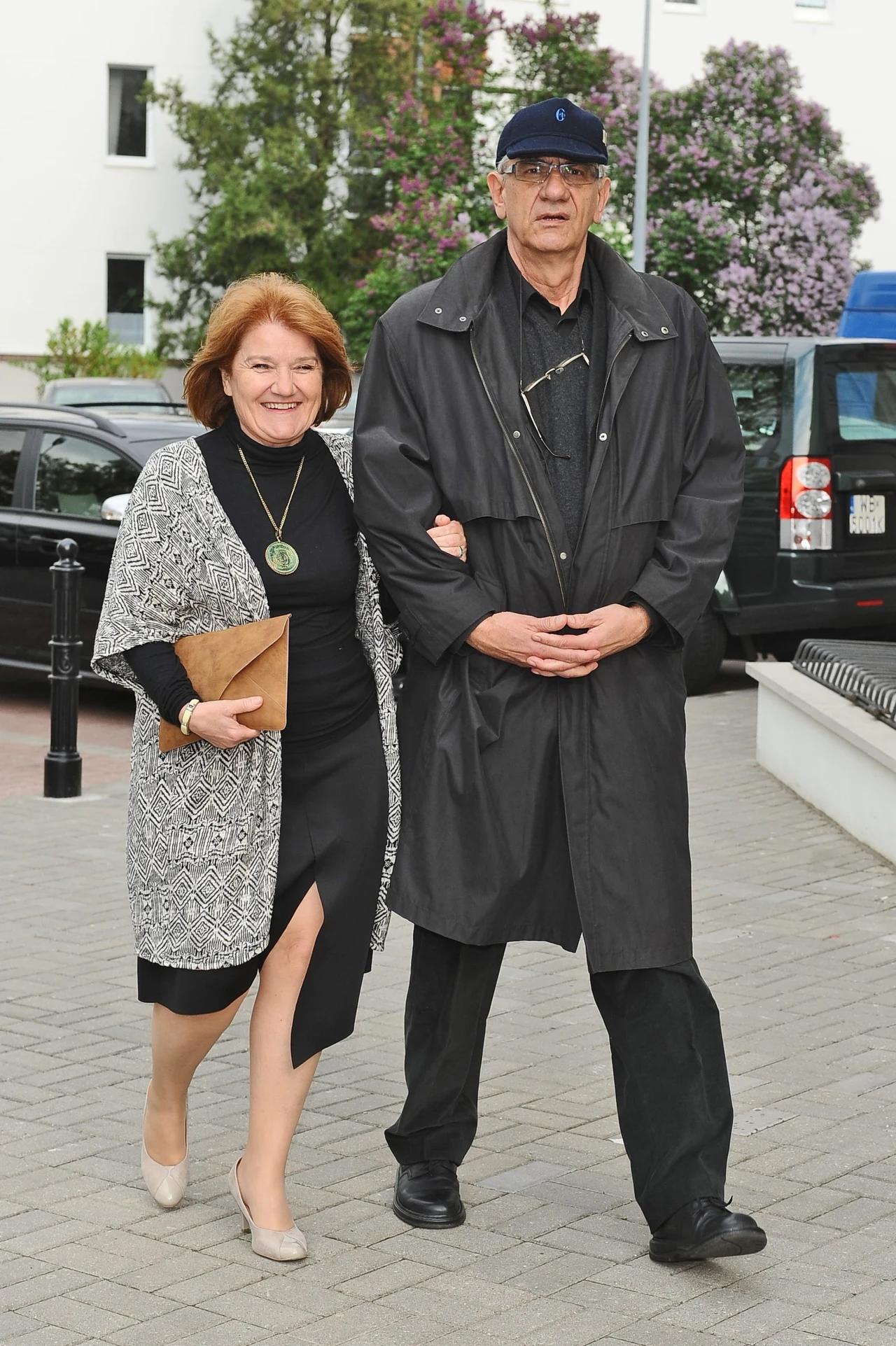 Wiktor Zborowski z żoną Marią