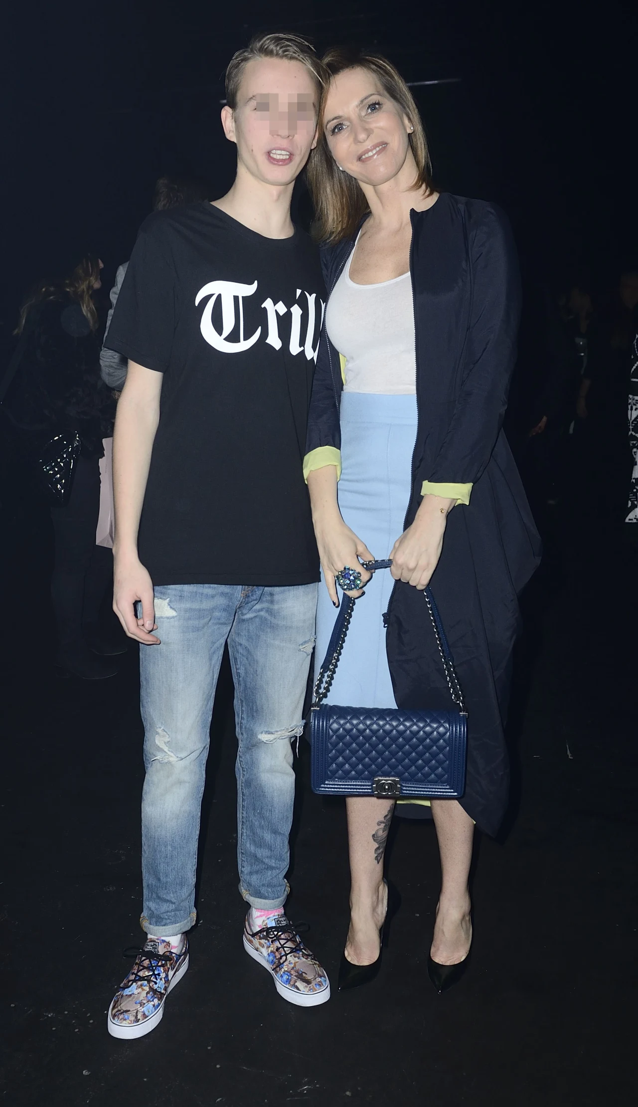 Paulina Smaszcz-Kurzajewska z synem Paulina Smaszcz-Kurzajewska z synem