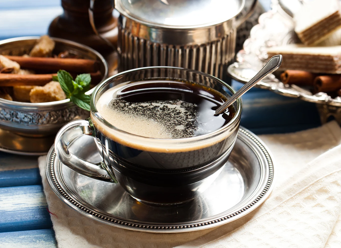 Kawa idealnie komponuje się z gałką muszkatołową 