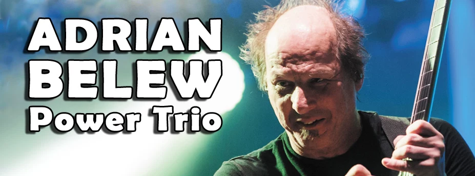 Adrian Belew Power Trio na dwóch koncertach w Polsce