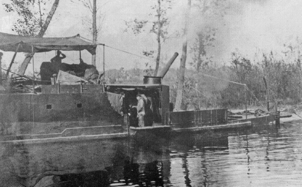 Kanonierka "A" prowadzi ogień w czasie Bitwy nad Sommą. Wrzesień 1916 r. okolice Frise