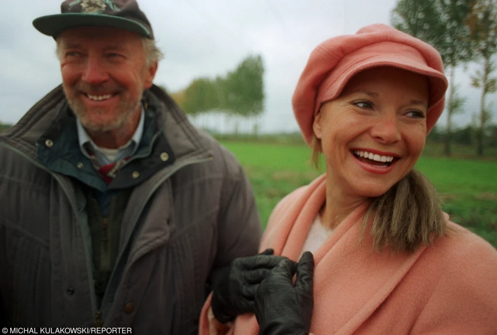 Laura Łącz i Krzysztof Chamiec, 2001 r.