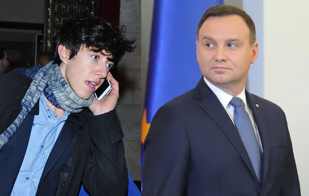 Piotr Kaszubski i Andrzej Duda