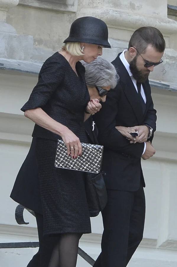 Grażyna Kulczyk z synem Sebastianem Grażyna Kulczyk z synem Sebastianem
