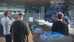 Prezentacja działania systemu City Safety przy pomocy HoloLens