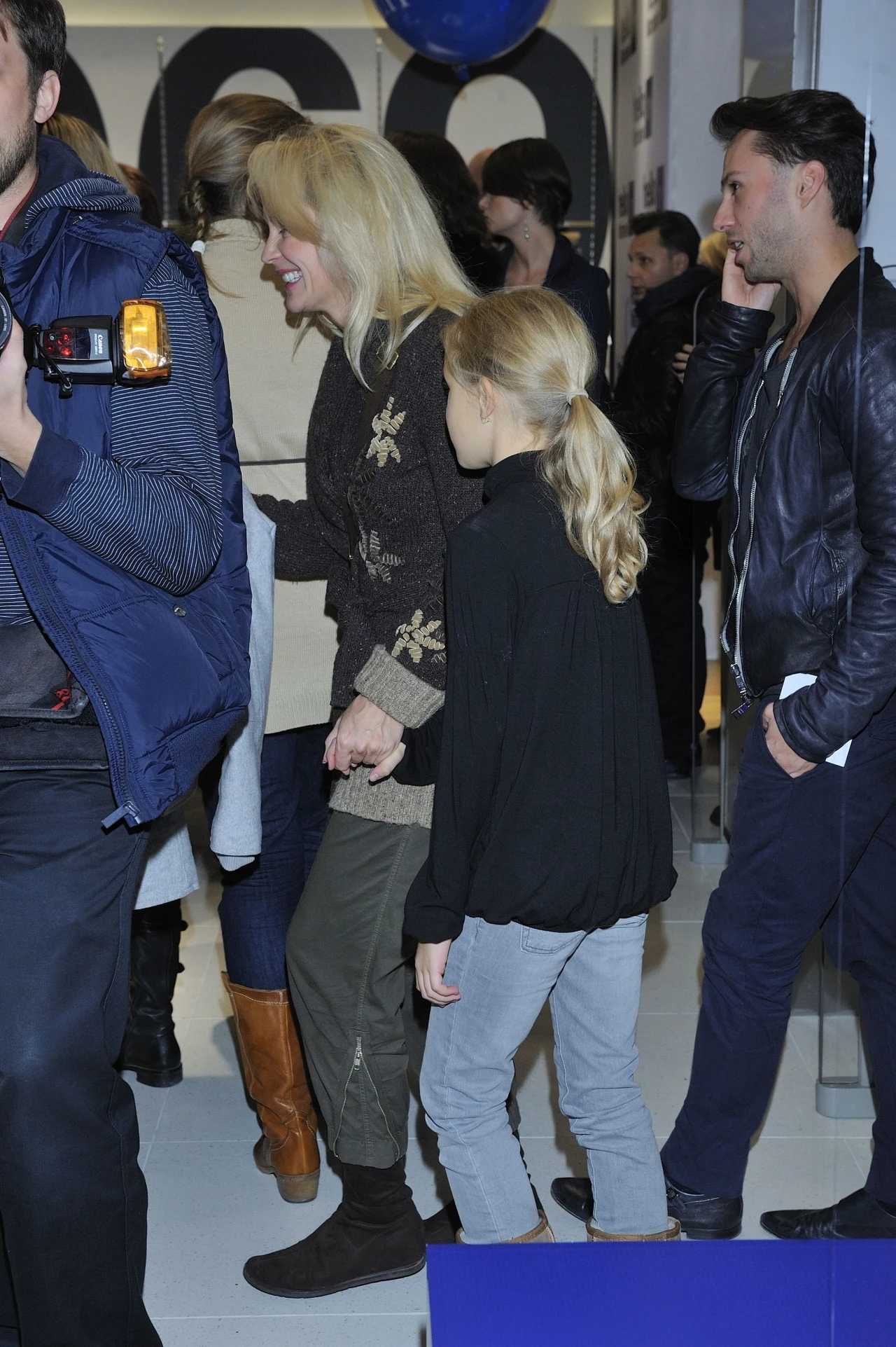 Beata Ścibakówna z córką Beata Ścibakówna z córką