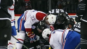 Tak walczono w meczu New York Islanders - Montreal Canadiens
