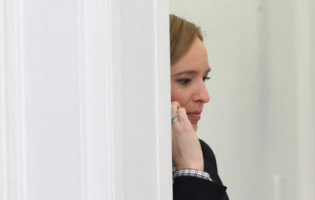 Karolina Lewicka tylko częściowo zawieszona? W poniedziałkowy poranek prowadziła kolejny program w TVP Info