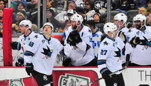 Hokeiści San Jose Sharks wygrali z Columbus Blue Jackets