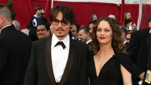Johnny Depp i Vanessa Paradis na Oscarach w 2008 roku