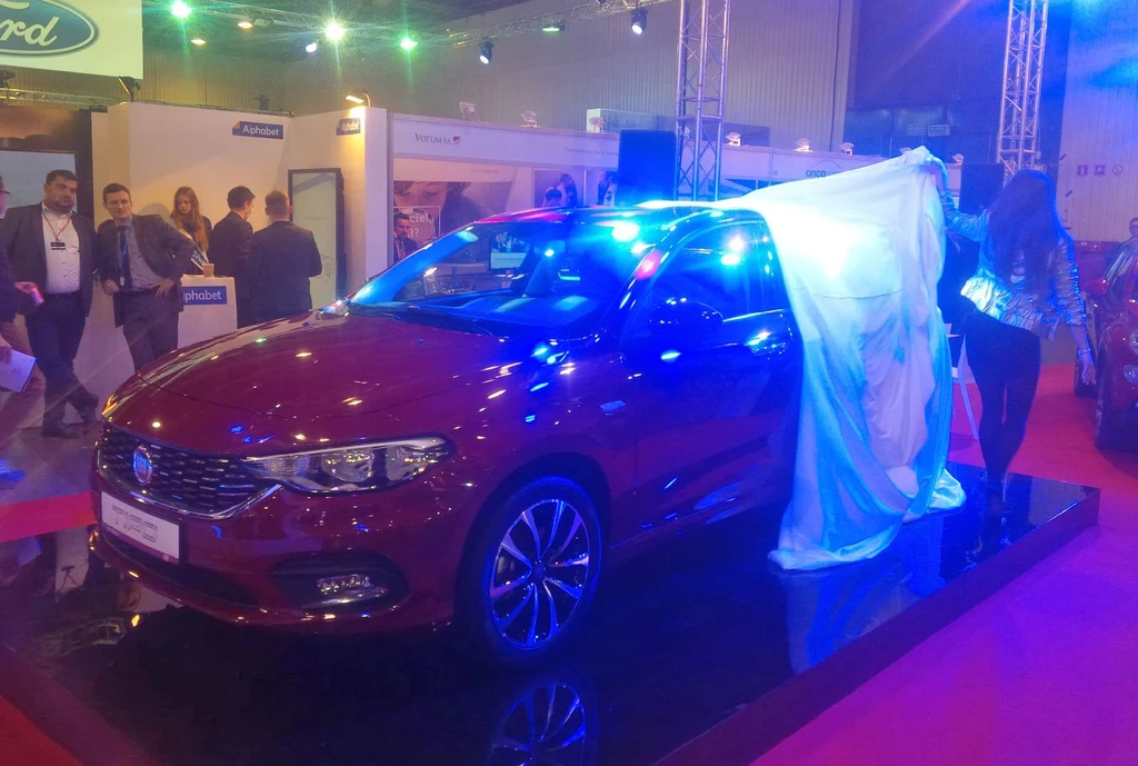 Fiat Tipo podczas premiery w Polsce