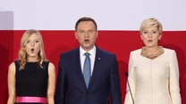 Prezydent Andrzej Duda z rodziną (Andrzej Iwanczuk/REPORTER)