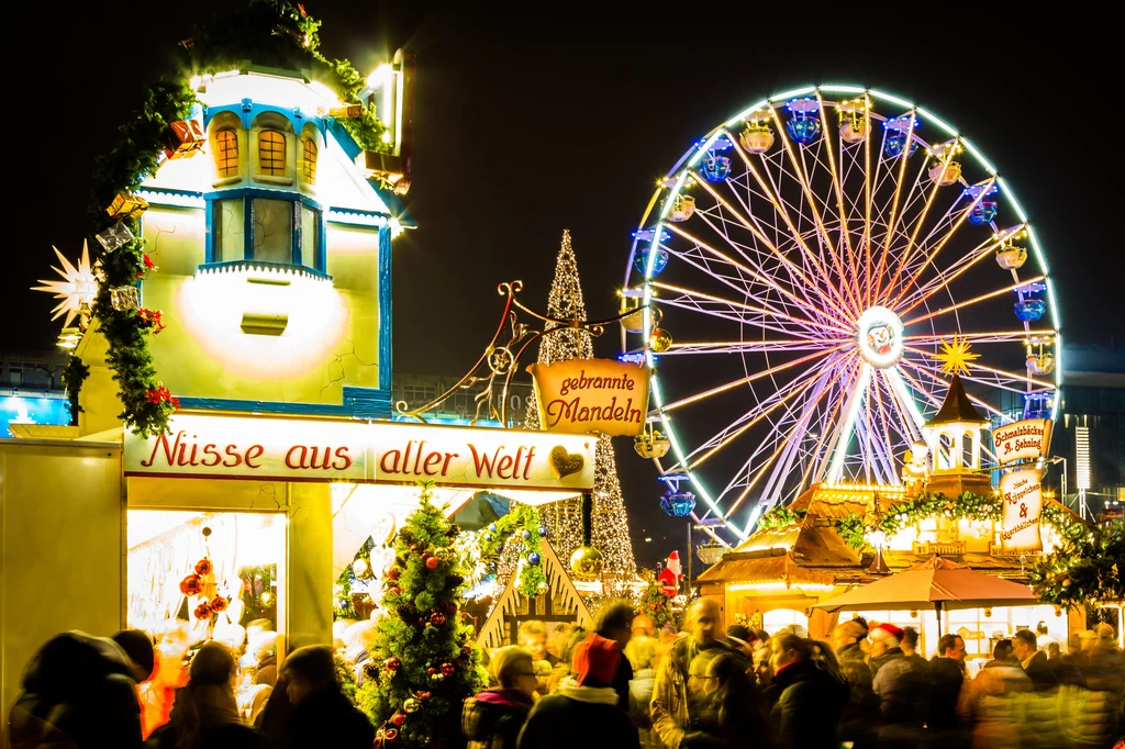 Jarmark świąteczny w Lipsku