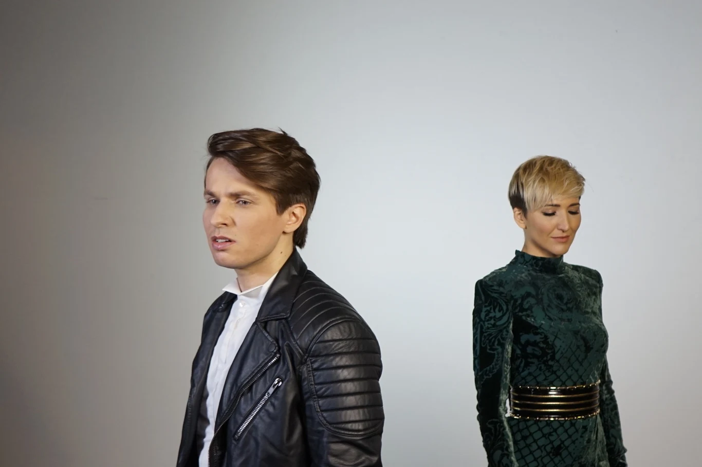 Kuba Molęda i Magda Steczkowska