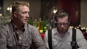 Josh Homme i Jesse Hughes podczas wywiadu