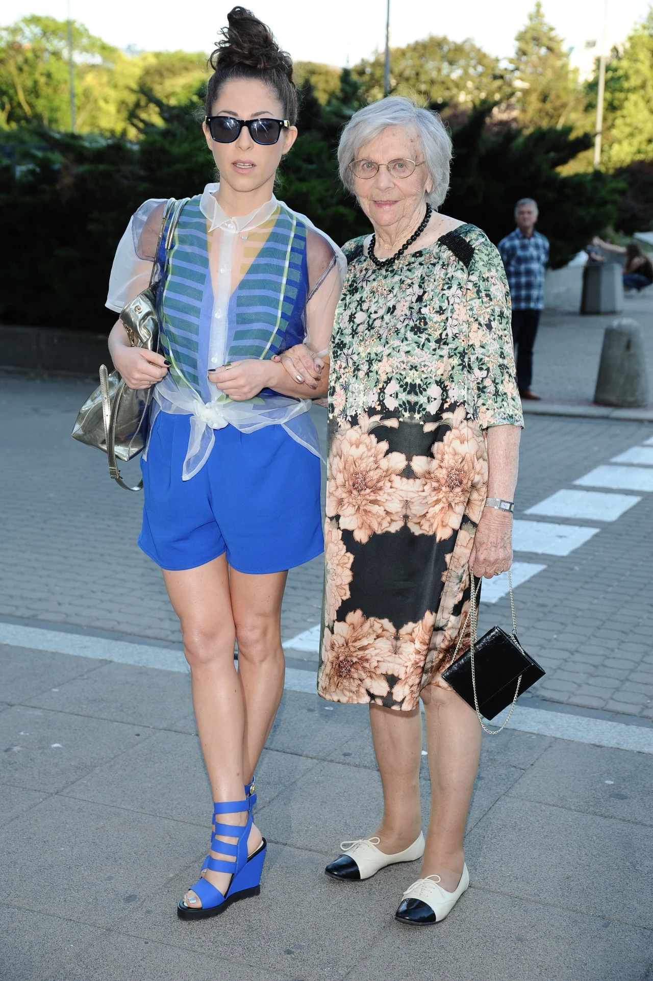 Natalia Kukulska z babcią Natalia Kukulska z babcią