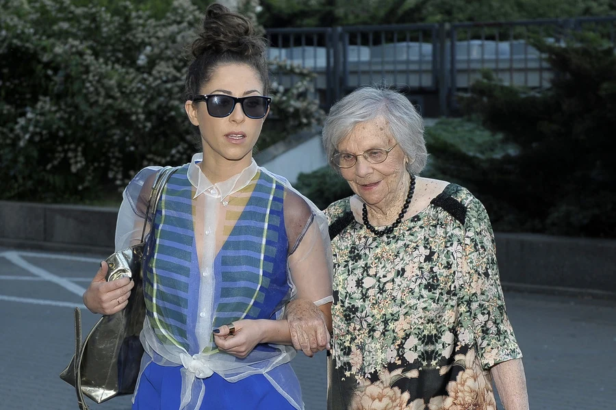 Natalia Kukulska z babcią Natalia Kukulska z babcią