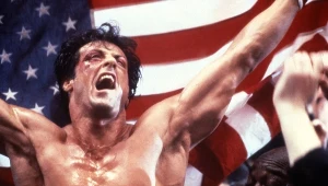 Sylvester Stallone w filmie "Rocky IV"