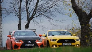 Ford Mustang kontra Lexus RC-F