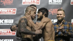 Vaso Bakoczević (z lewej) i Anzor Ażijew. Fot. Michał Łepecki