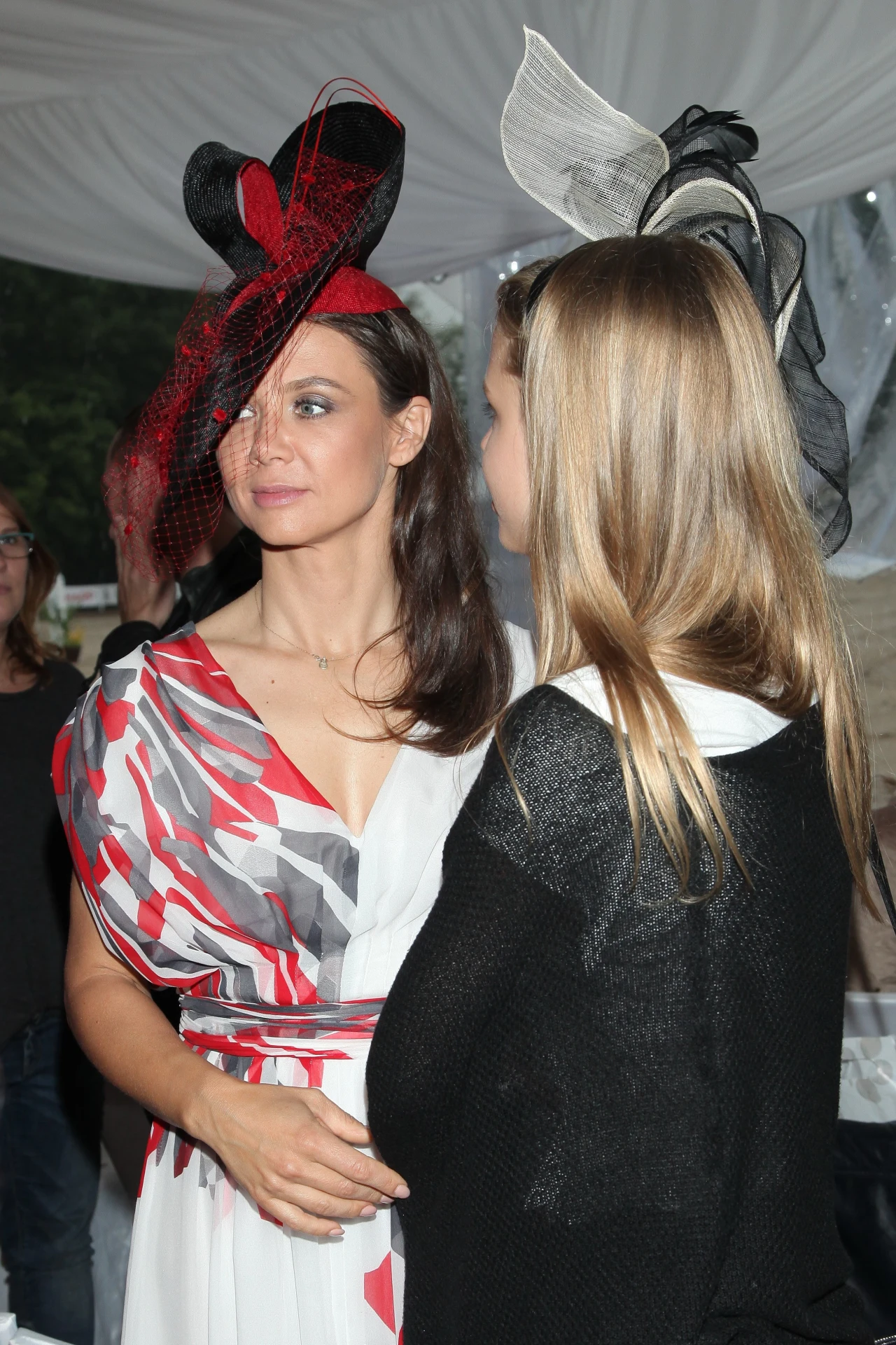 Kinga Rusin z córką