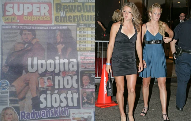Siostry Radwańskie na okładce "Super Expressu" Siostry Radwańskie na okładce "Super Expressu"