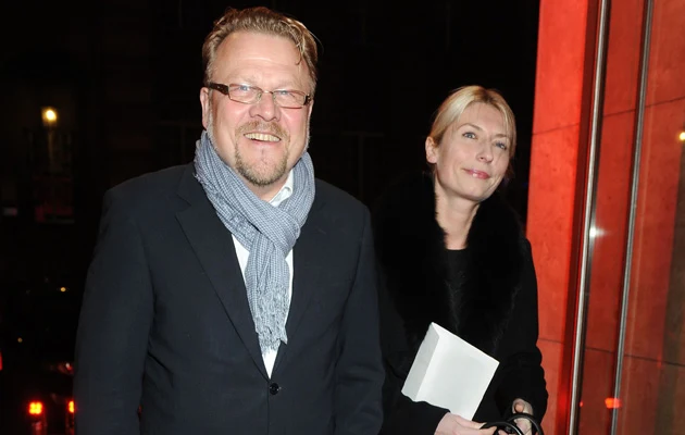 Jacek Lenartowicz z żoną