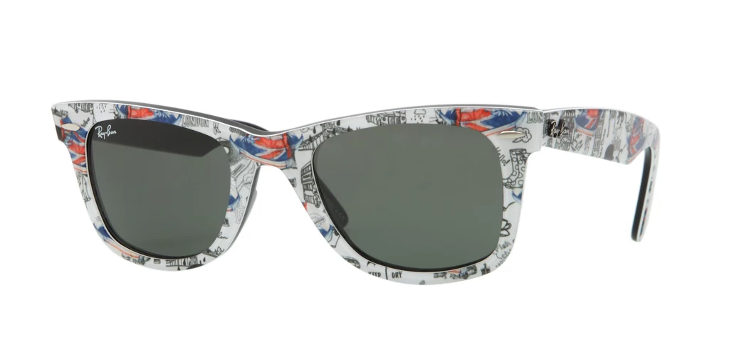 Ray-Ban Wayfarer z edycji specjalnych – tutaj kolekcjonerski model dla wielbicieli gadżetów związanych z Wielką Brytanią Ray-Ban Wayfarer z edycji specjalnych – tutaj kolekcjonerski model dla wielbicieli gadżetów związanych z Wielką Brytanią