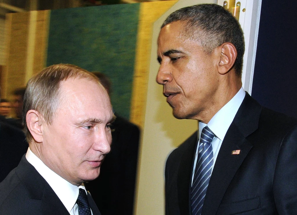 Władimir Putin i Barack Obama Władimir Putin i Barack Obama