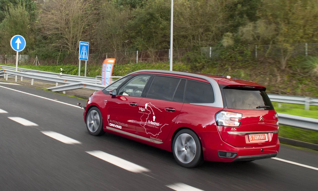 Autonomiczny Citroen Grand C4 Picasso