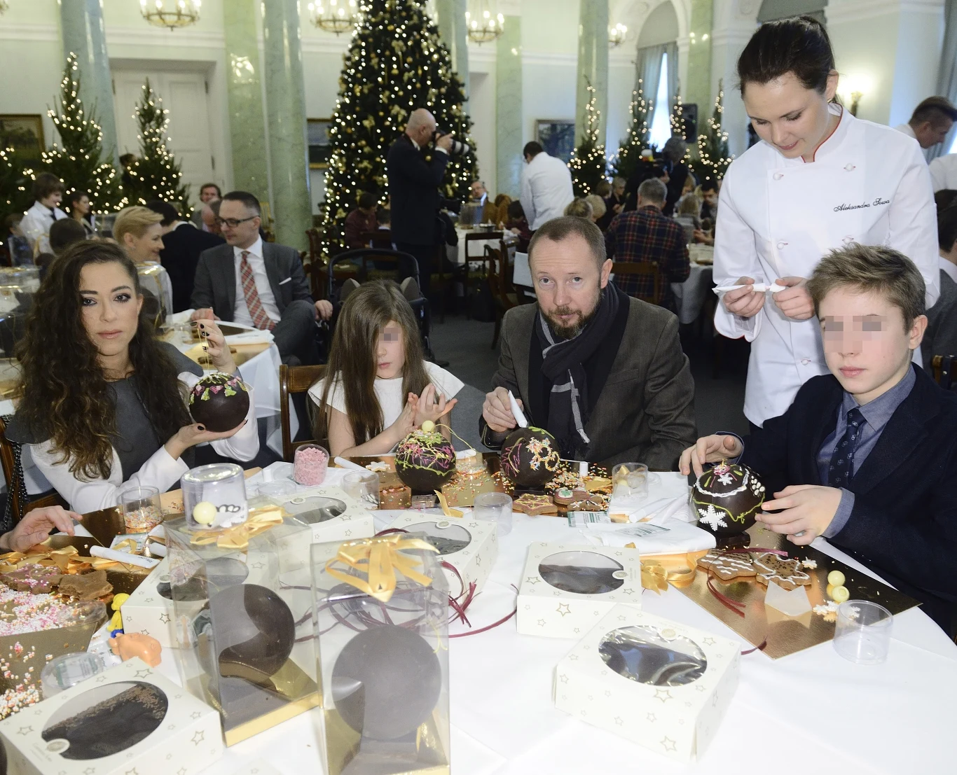 Rodzina w komplecie u prezydenta