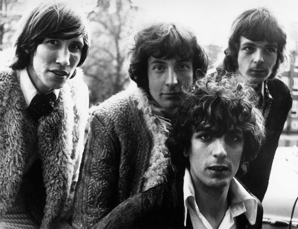 Pink Floyd w 1967 roku: od lewej Roger Waters, Nick Mason, Syd Barrett i Rick Wright