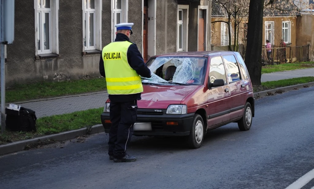 Tym Daewoo Tico jechał sprawca wypadka