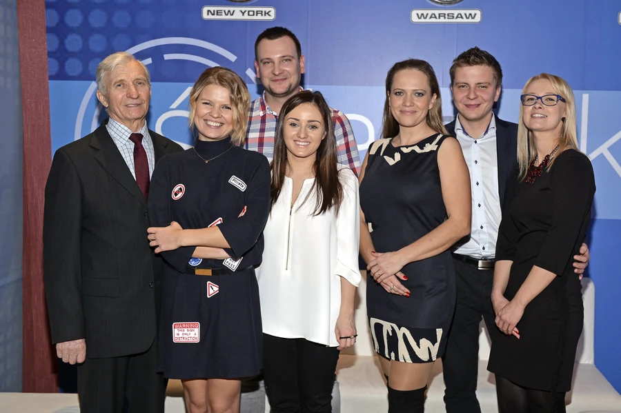 Anna Michalska z innymi uczestnikami show