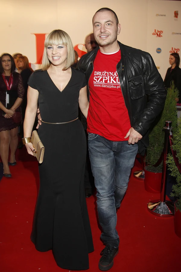 Katarzyna Bujakiewicz z partnerem Katarzyna Bujakiewicz z partnerem