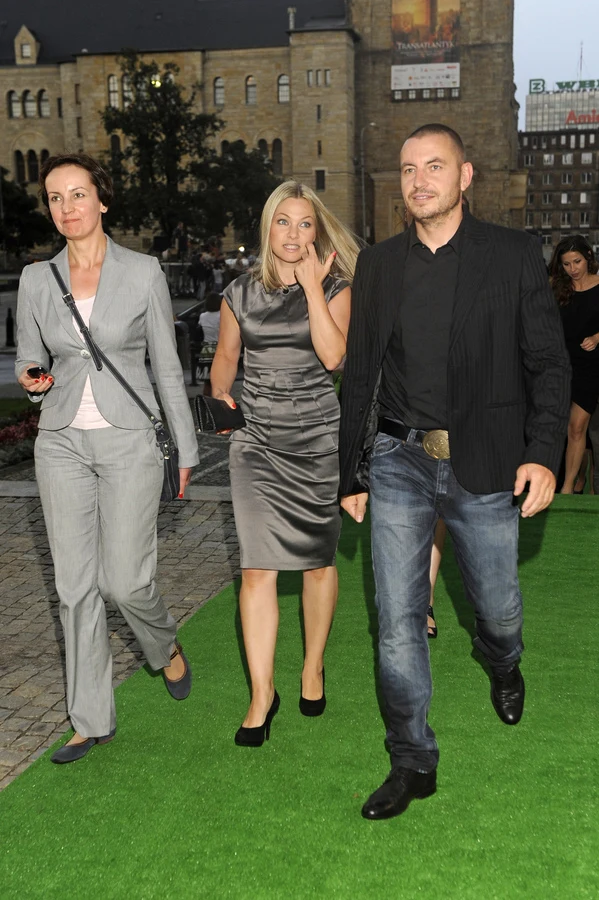 Katarzyna Bujakiewicz z partnerem Katarzyna Bujakiewicz z partnerem