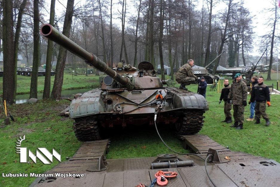 T-72 to już 24. pojazd gąsienicowy w zbiorach Muzeum