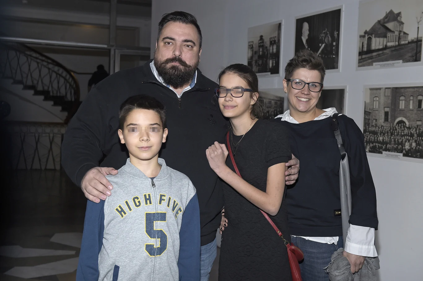 Tomasz Sekielski z rodziną