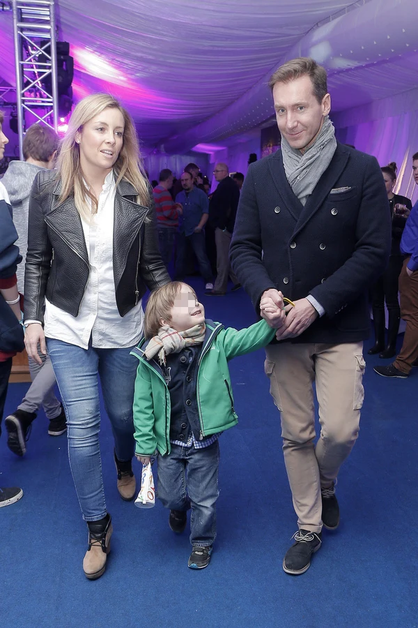 Karolina Ferenstein-Kraśko i Piotr Kraśko z synem Karolina Ferenstein-Kraśko i Piotr Kraśko z synem