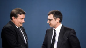 Lech Wałęsa i Stanisław Tymiński w walce o fotel prezydencki