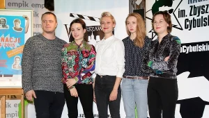 Nominowani do Nagrody im. Zbyszka Cybulskiego: Tomasz Schuchardt, Anna Próchniak, Agnieszka Żulewska, Justyna Wasilewska i Agnieszka Podsiadlik  