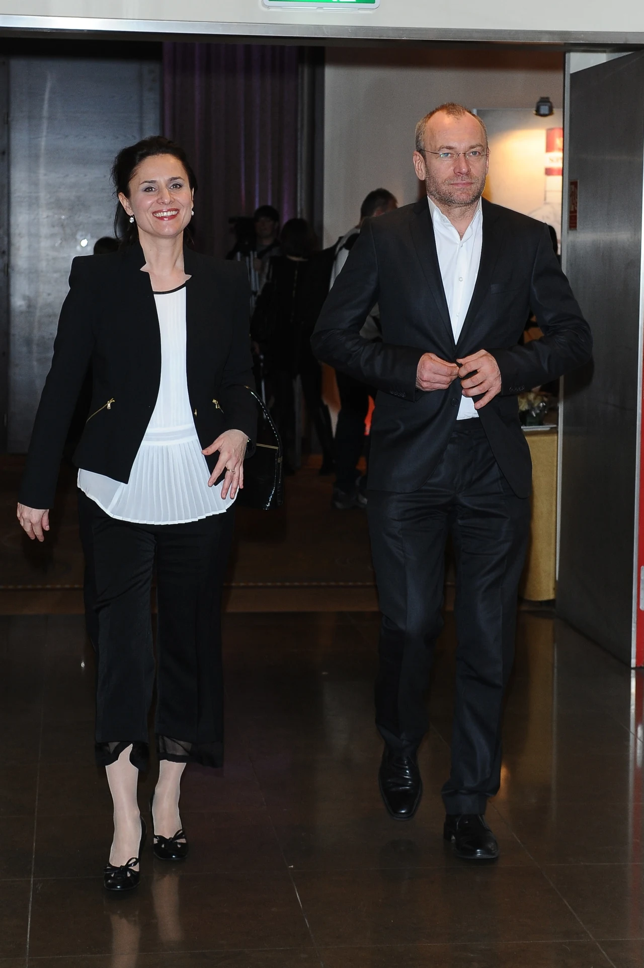 Dorota Landowska i Mariusz Bonaszewski Dorota Landowska i Mariusz Bonaszewski