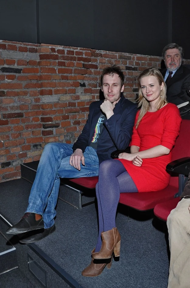 Marta Chodorowska z mężem Marta Chodorowska z mężem