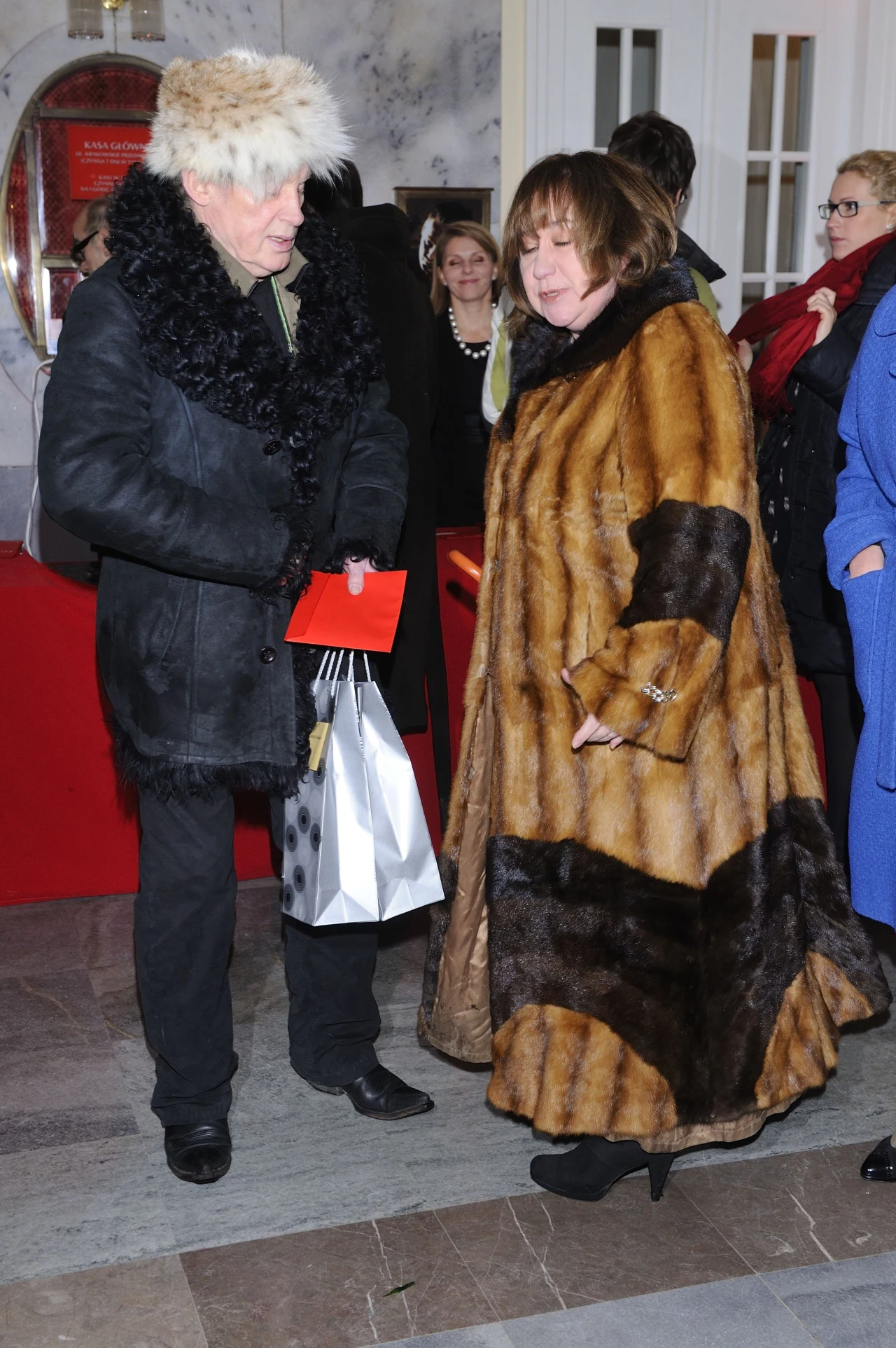 Daniel Olbrychski z żoną Daniel Olbrychski z żoną