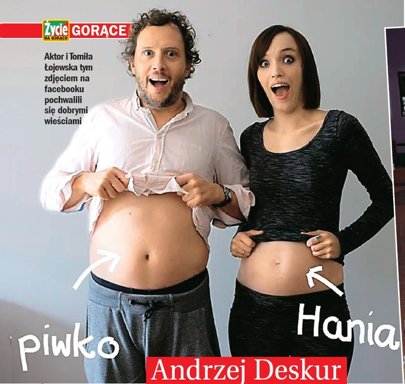 Andrzej Deskur pochwalił się radosną nowiną na Facebooku (Źródło: Życie na Gorąco) Andrzej Deskur pochwalił się radosną nowiną na Facebooku (Źródło: Życie na Gorąco)