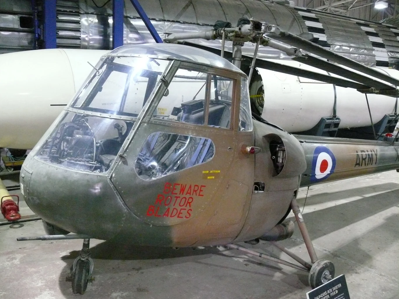 Skeeter w National Museum of Flight w Szkocji Skeeter w National Museum of Flight w Szkocji