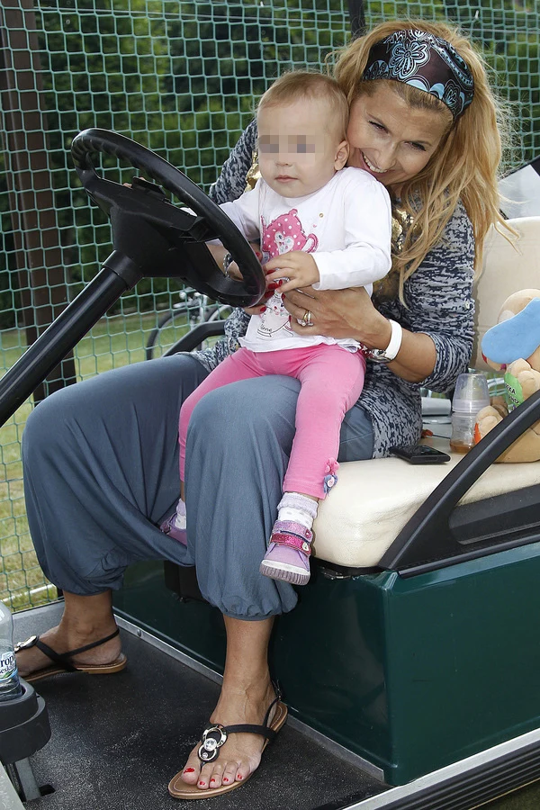 Kasia Skrzynecka z córką